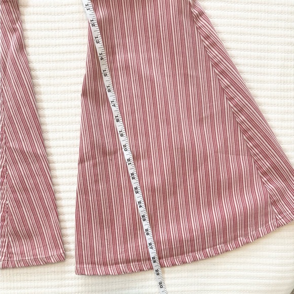 Free People Be Mine Flare Denim Jeans with Heart Pockets by We The Free - Picture 12 of 14